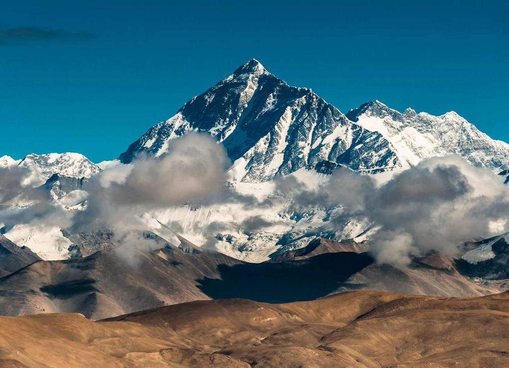 Красивые фотографии горы Эверест