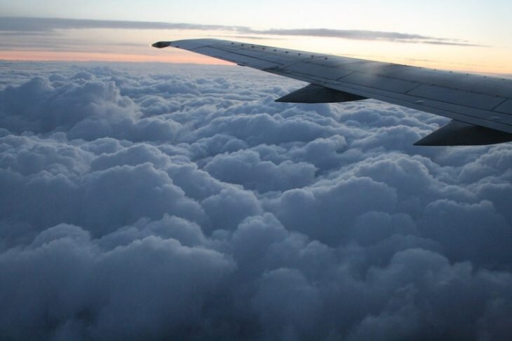 Подборка фотографий с красивым видом из самолёта
