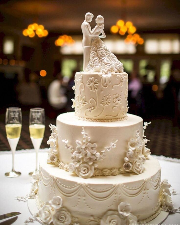 Красивые торты на свадьбу