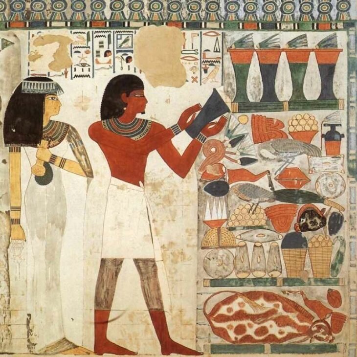 Удивительные древнеегипетские рисунки
