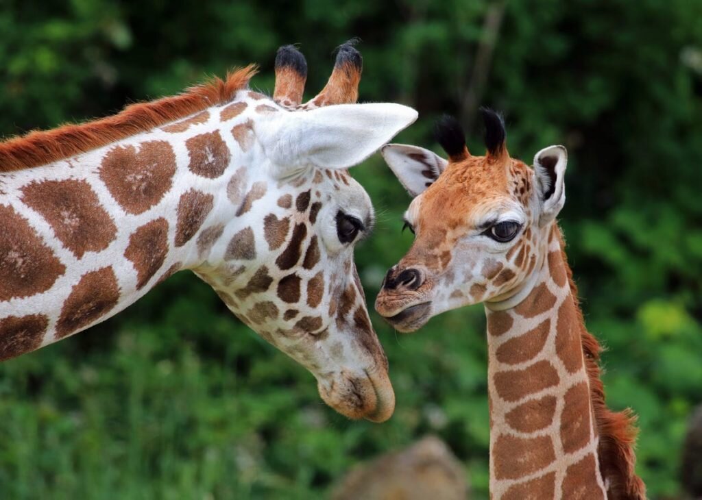 Подборка фотографий с жирафами