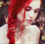 Подборка фотографий красивых девушек с красными волосами (117 фото)