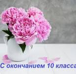 Открытки и картинки С окончанием 10 класса (20 открыток)