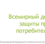 Открытки и картинки С Днем защиты прав потребителей (34 открыток)