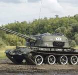 Двухствольный танк ЗСУ 57-2 (9 фото)