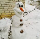 Смешные и прикольные фото снеговиков